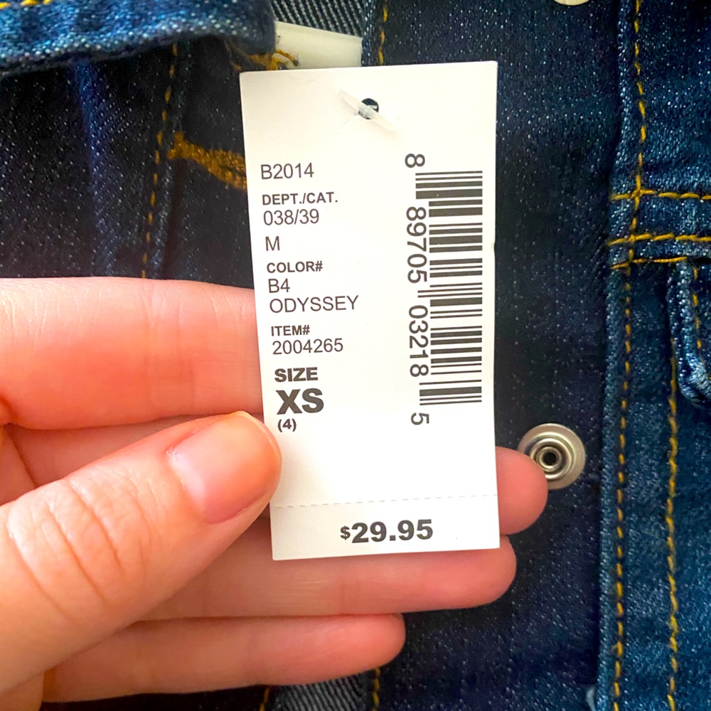 Little girls jean jacket